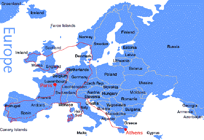 Europe Route