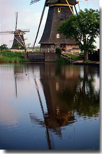 windmill reflection