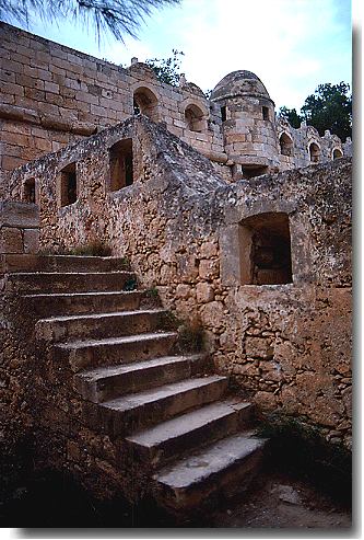 Greek rock staircase