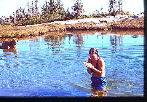 Refreshing dip!